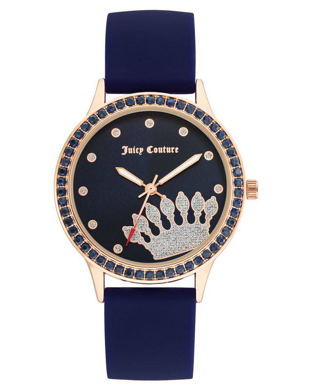 Zegarek JUICY COUTURE JC1342RGNV. Kwarcowy, Kolor niebieski. Kobieta.