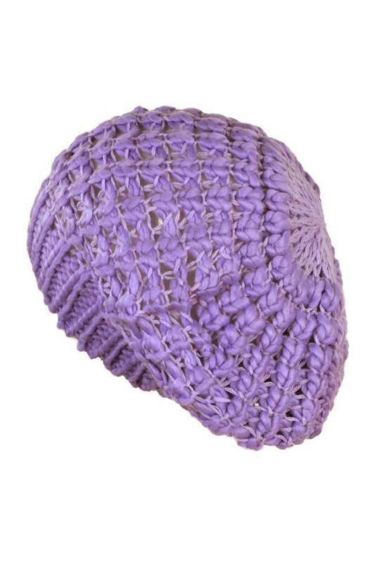 Beret Ażurowy