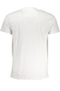 T-SHIRT MĘSKI Z KRÓTKIM RĘKAWEM KLASY CAVALLI BIAŁY