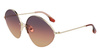 Okulary VICTORIA BECKHAM VB220S-732. Okulary przeciwsłoneczne, Kolor złoty. Kobieta.