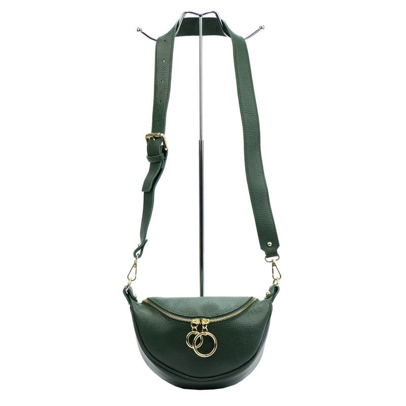 Vera Pelle damska listonoszka skóra naturalna torebka przez ramię miejska