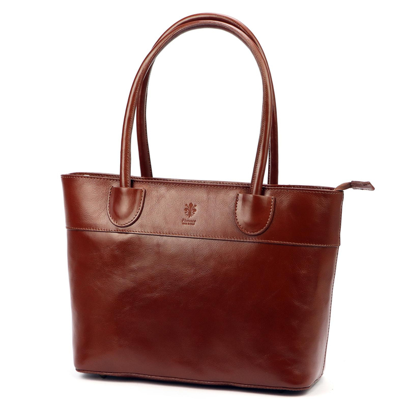 Shopperbag skórzana elegancka na ramię Florence