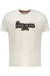 PEPE JEANS M�SKA KOSZULKA Z KR�TKIM R�KAWEM BIA�A
