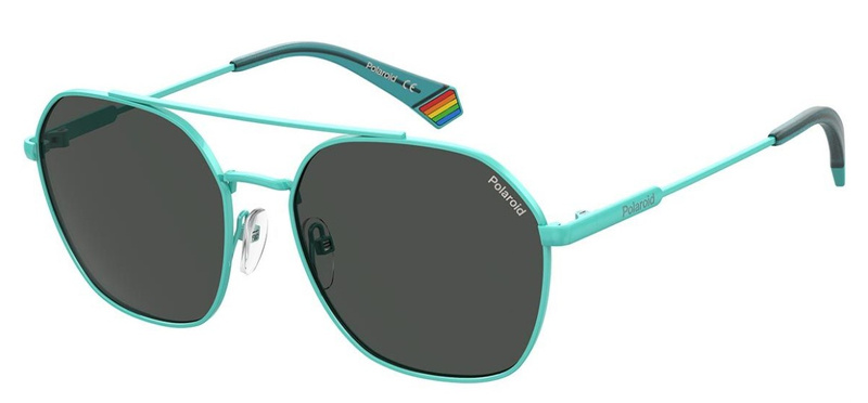 Okulary POLAROID PLD6172S5CB. Okulary przeciwsłoneczne, Kolor niebieski. Unisex.