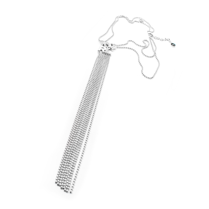 Biżuteria KARL LAGERFELD 5483571. NECKLACE NECKLACE, Kolor szary. Kobieta.