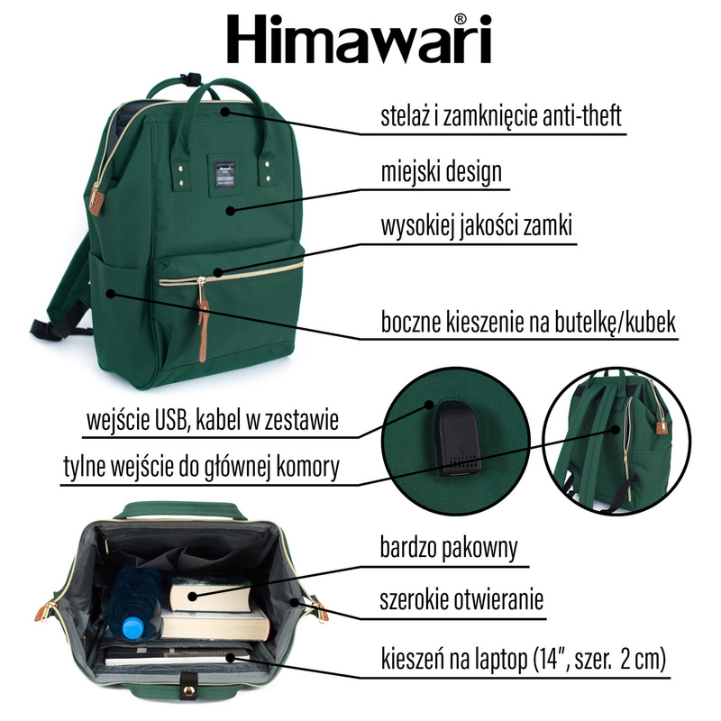 Plecak Himawari Double Spring S