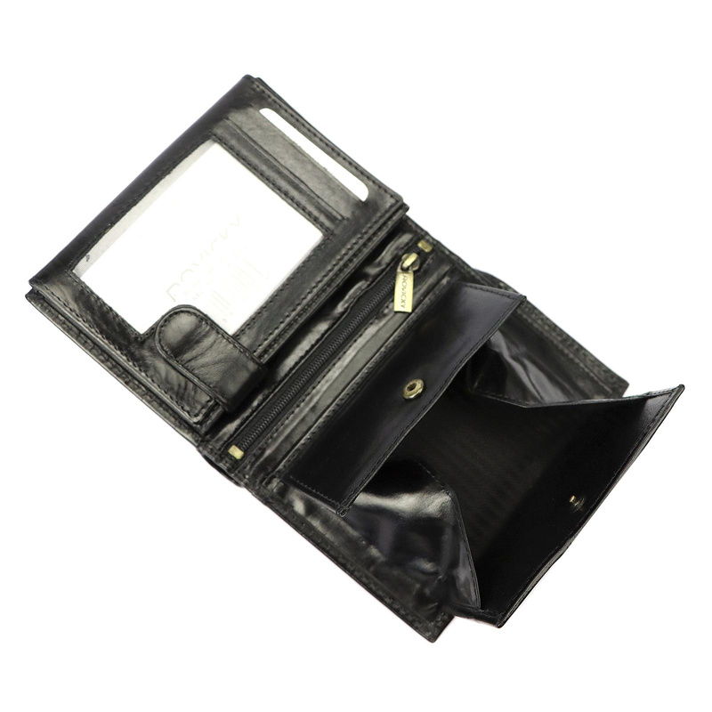 Skórzany męski portfel Rovicky N62L-RVTP RFID