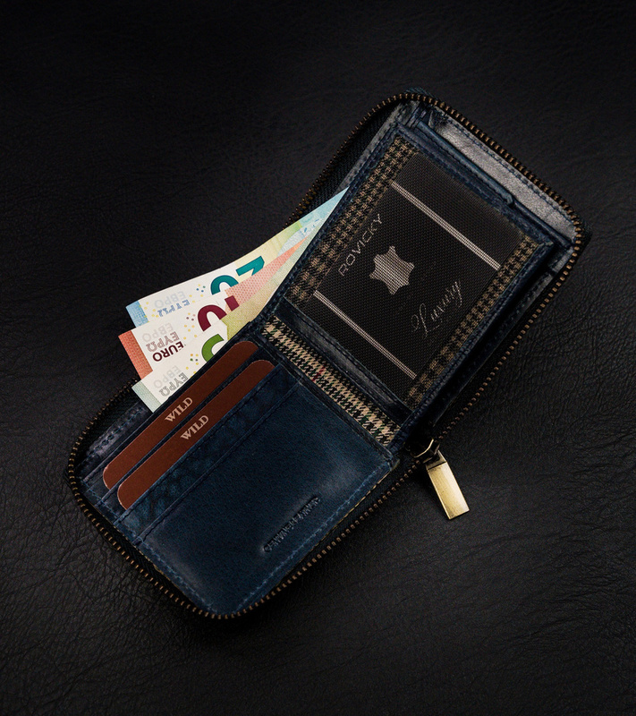 Portfel męski w stylu retro z RFID Always Wild