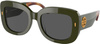 Okulary TORY BURCH TY7170U189187. Okulary przeciwsłoneczne, Kolor zielony. Kobieta.