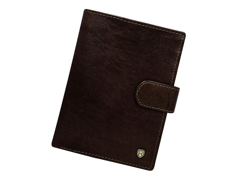 Skórzany męski portfel Rovicky N4L-RVT RFID