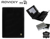 Elegancki Skórzany męski portfel Rovicky z RFID