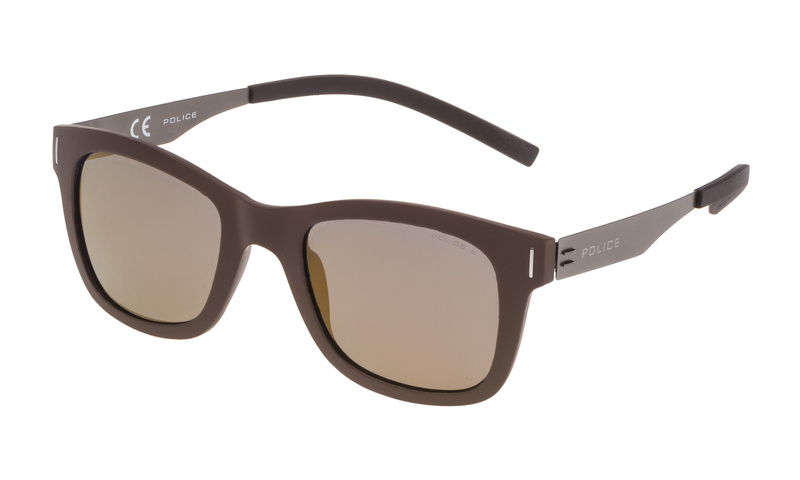 Okulary POLICE SPL170N506XKG. Okulary przeciwsłoneczne, Kolor brązowy. Unisex.