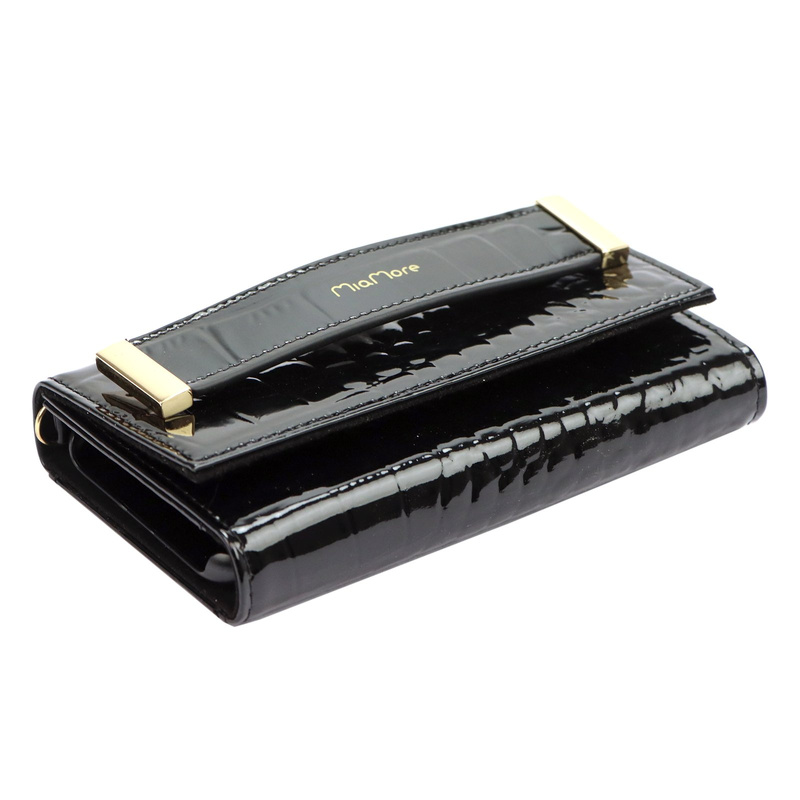 MiaMore etui na telefon Iphone 11 case skóra naturalna lakierowana pasek