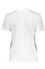 BIAŁY DAMSKI T-SHIRT Z KRÓTKIM RĘKAWEM CALVIN KLEIN WHITE