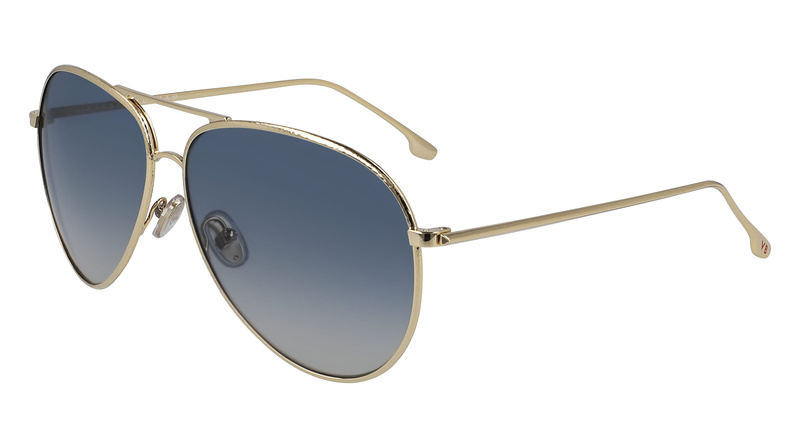Okulary VICTORIA BECKHAM VB203S-706. Okulary przeciwsłoneczne, Kolor złoty. Kobieta.