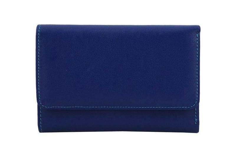 Barberini's klasyczny portfel damski - Fioletowy