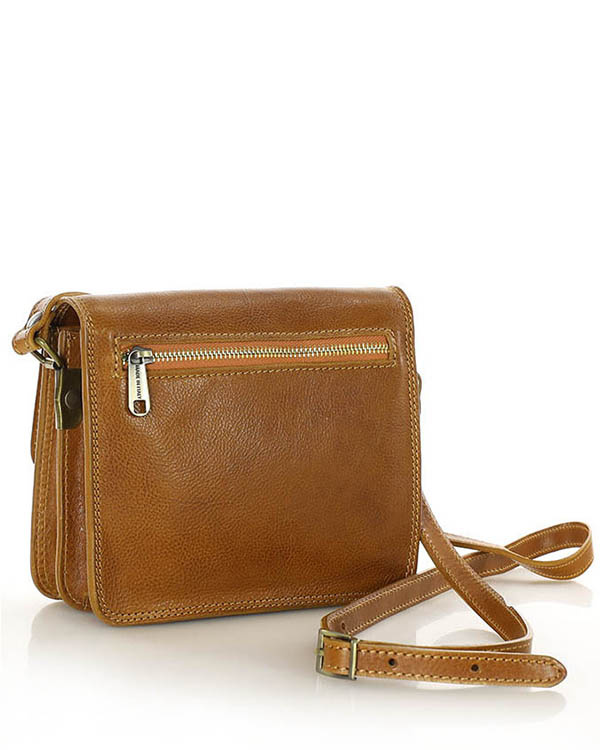 Torba skórzana kwadratowa premium Florence bag - MARCO MAZZINI czarna