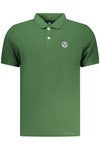 NORTH SAILS M�SKA KOSZULKA POLO Z KR�TKIM R�KAWEM, ZIELONA