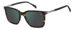 Okulary DAVID BECKHAM DB-1130-S-EX4. Okulary przeciwsłoneczne, Kolor brązowy. Mężczyzna.