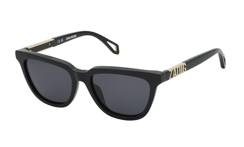 Okulary ZADIG&VOLTAIRE SZV403-530700. Okulary przeciwsłoneczne, Kolor czarny. Kobieta.