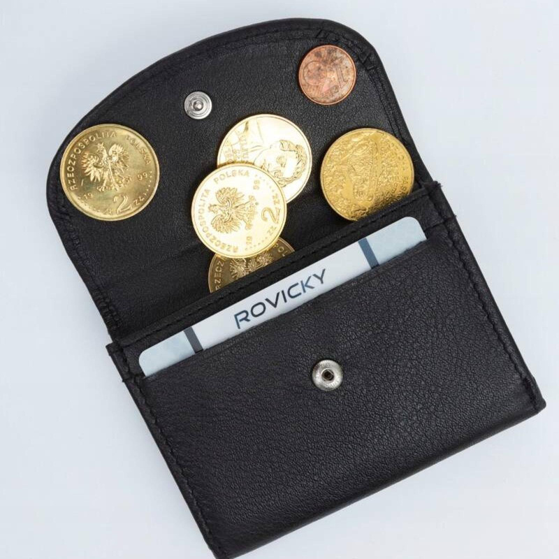 Skórzany męski portfel Rovicky R-19-LFN