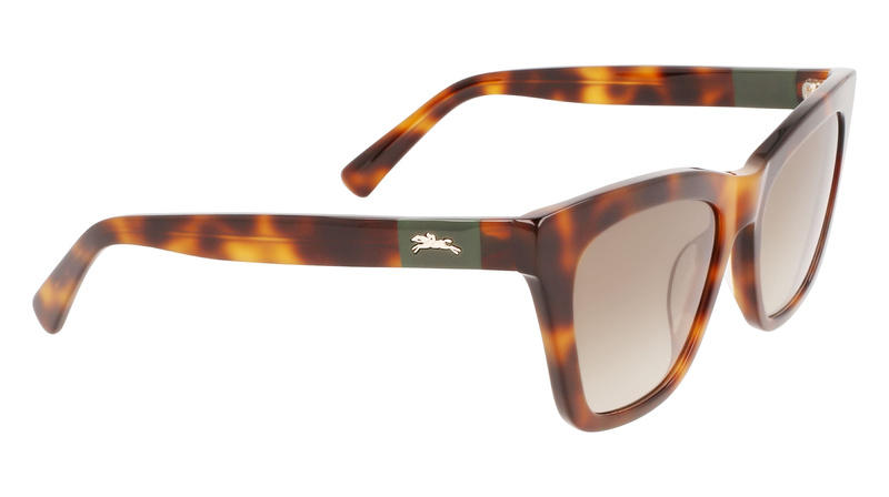 Okulary LONGCHAMP LO715S-230. Okulary przeciwsłoneczne, Kolor brązowy havana. Kobieta.