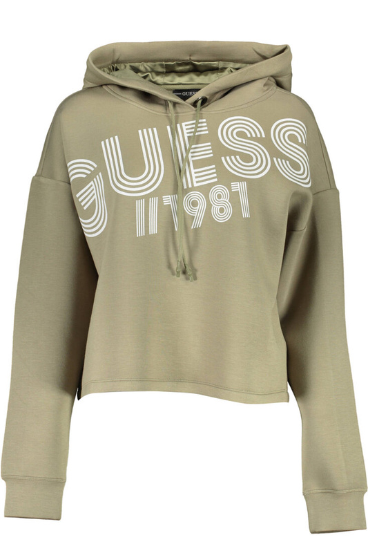 BLUZA GUESS JEANS BEZ ZAMKA DAMSKA ZIELONA
