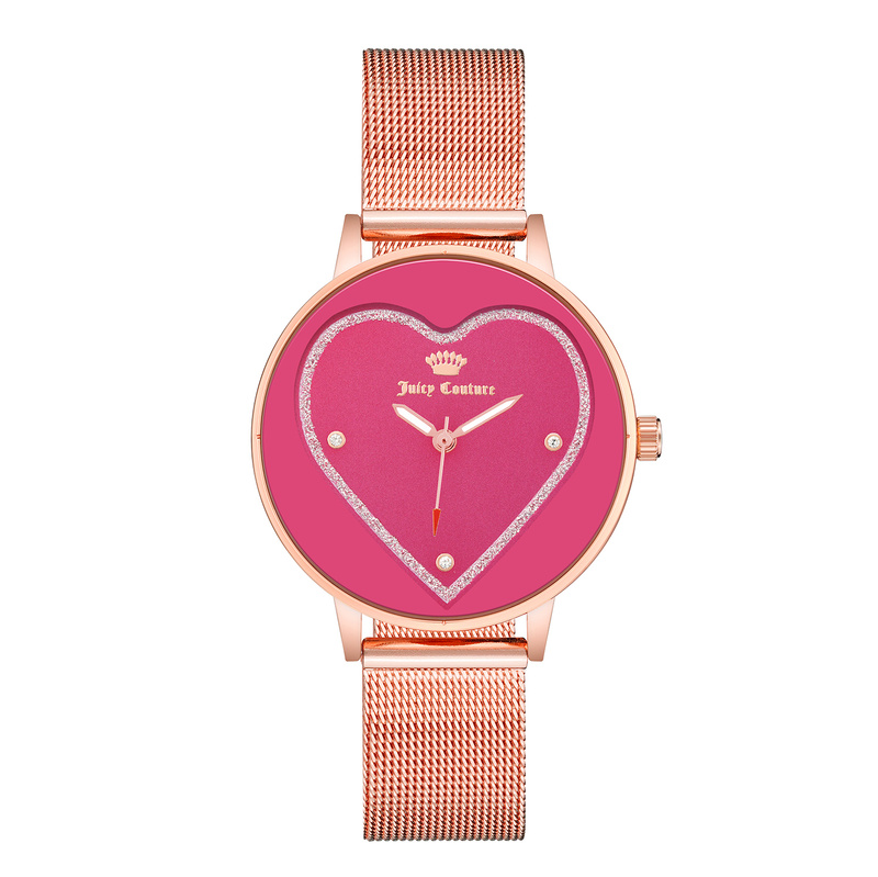 Zegarek JUICY COUTURE JC1240HPRG. Kwarcowy, Kolor różowy. Kobieta.