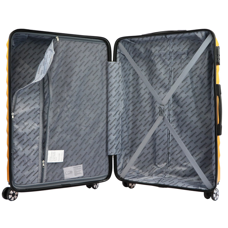 Gregorio zestaw 4 walizek podróżnych na kółkach twarde ABS