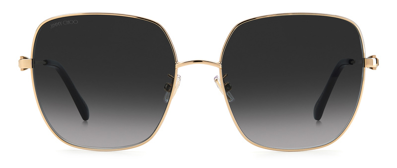 Okulary JIMMY CHOO KORIGSKRHL9O. Okulary przeciwsłoneczne, Kolor czarny złoty. Kobieta.