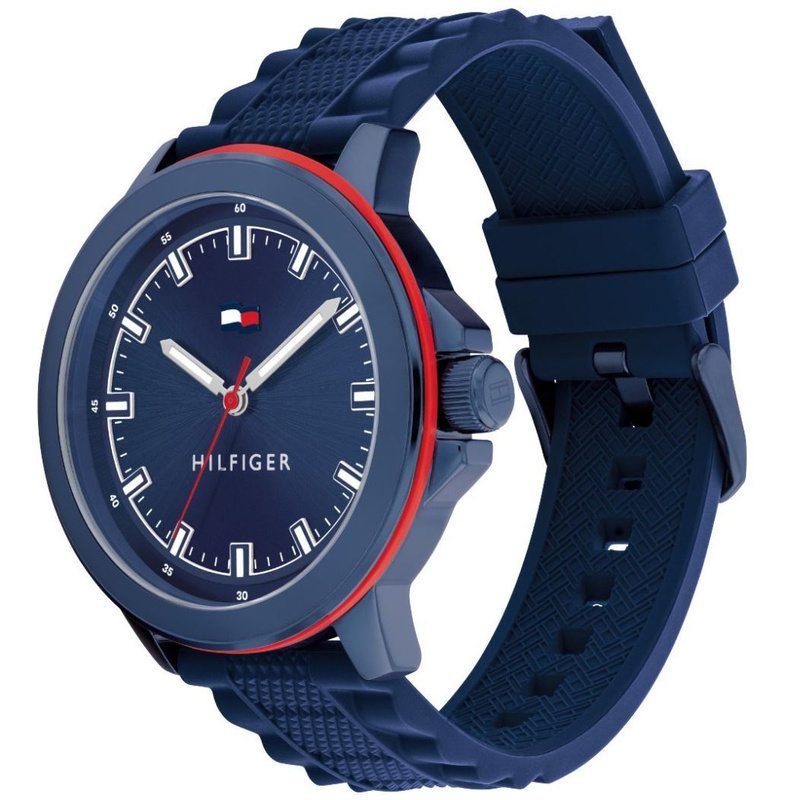 Zegarek TOMMY HILFIGER 1792022. Kwarcowy, Kolor niebieski. Mężczyzna.