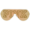 Okulary VICTORIA'S SECRET PINK PK0001-0028G. Okulary przeciwsłoneczne, Kolor złoty. Kobieta.