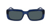 Okulary KARL LAGERFELD KL6101S-400. Okulary przeciwsłoneczne, Kolor niebieski. Unisex.