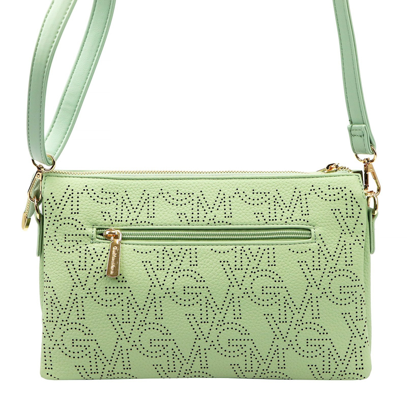 Gian Marco Venturi Listonoszka Na Ramię Damska Mała Skóra Eko Organizer