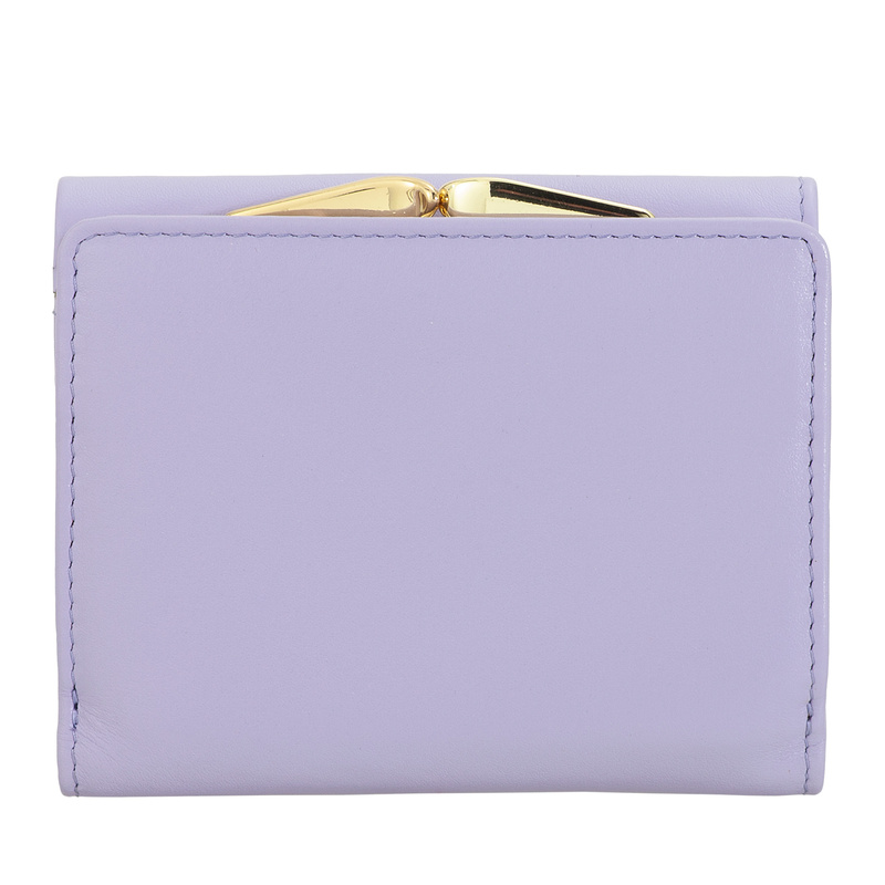 DUDU Damski skórzany stylowy kompaktowy portfel mała portmonetka