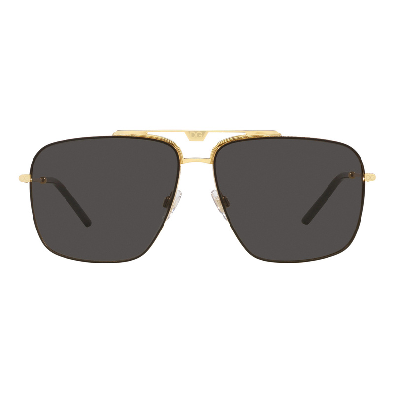 Okulary DOLCE GABBANA DG2264-02-87. Okulary przeciwsłoneczne, Kolor złoty. Mężczyzna.