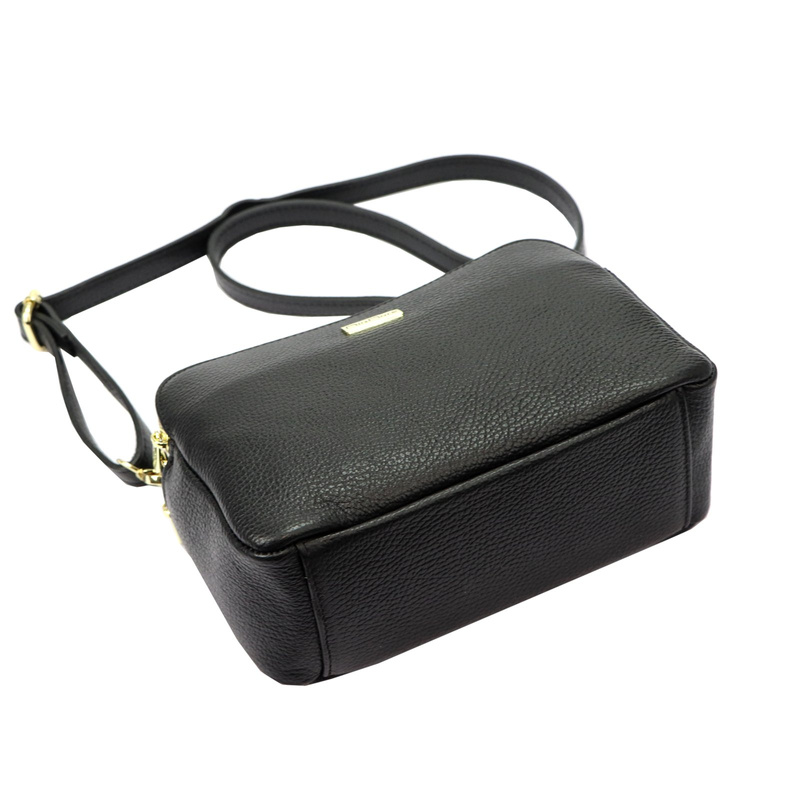 Skórzana damska elegancka listonoszka od MiaMore