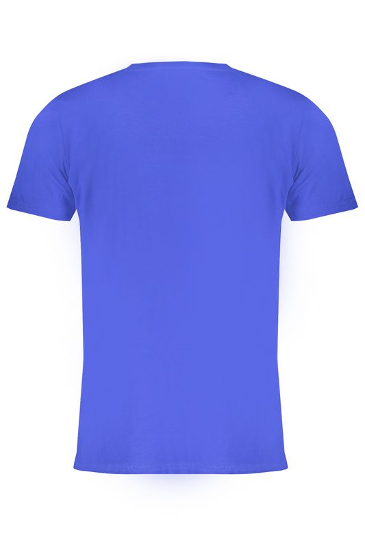 NIEBIESKI T-SHIRT MĘSKI Z KRÓTKIM RĘKAWEM Norway 1963