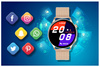 SMARTWATCH DAMSKI Rubicon RNCE81 - WYKONYWANIE POŁĄCZEŃ, PULSOKSYMETR (sr045b)