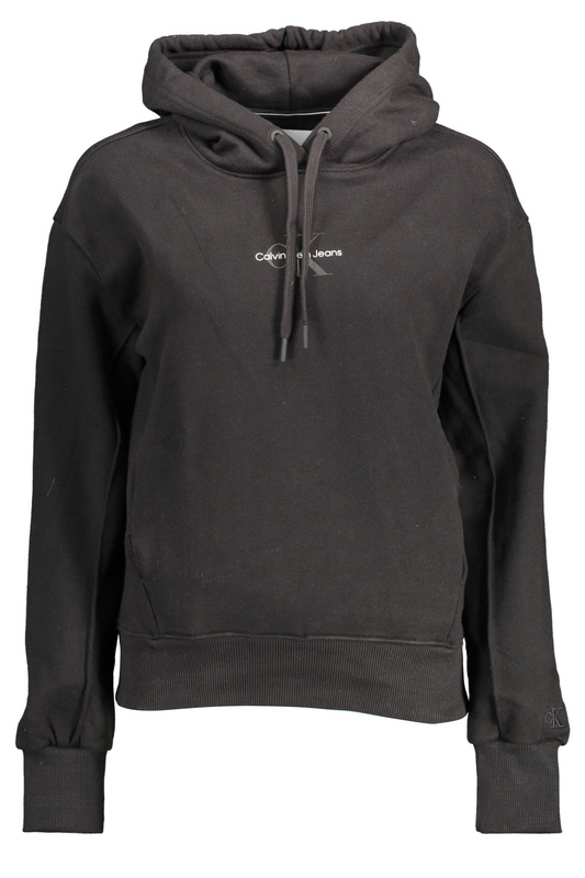 CALVIN KLEIN BLUZA BEZ ZAMKA WOMAN CZARNA