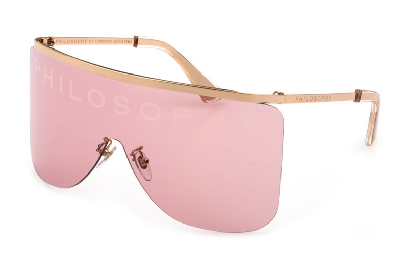 Okulary LOZZA SL2371-990300. Okulary przeciwsłoneczne, Kolor różowy złoty. Kobieta.
