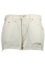 SPODENKI JEANSOWE LEVI'S W KOLORZE BIA�YM