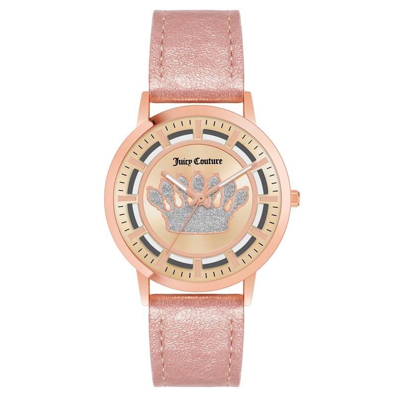 Zegarek JUICY COUTURE JC1344RGPK. Kwarcowy, Kolor różowy. Kobieta.