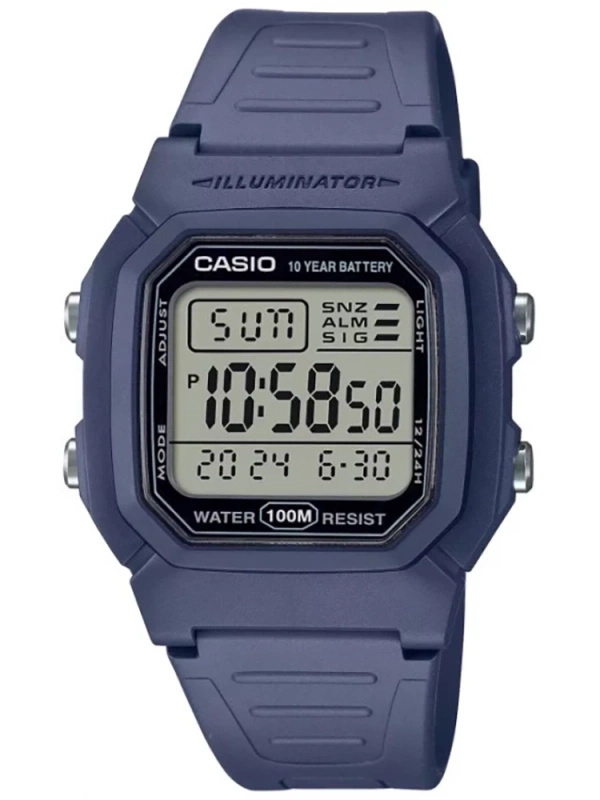 ZEGAREK MĘSKI CASIO W-800H-1BVES KLASYKA + BOX