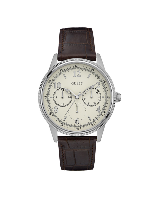 Zegarek GUESS W0863G1. Kwarcowy, Kolor biały. Mężczyzna.