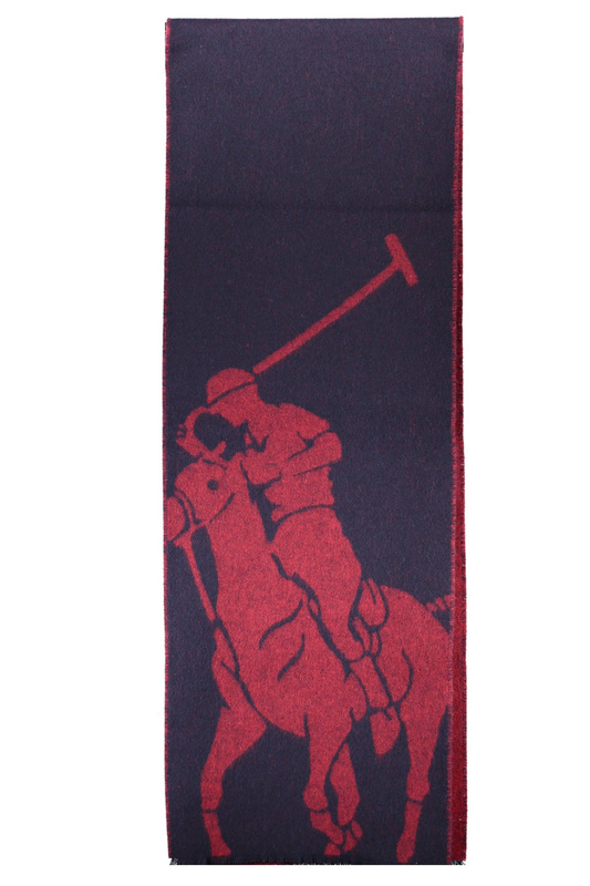 NIEBIESKI SZAL MĘSKI RALPH LAUREN