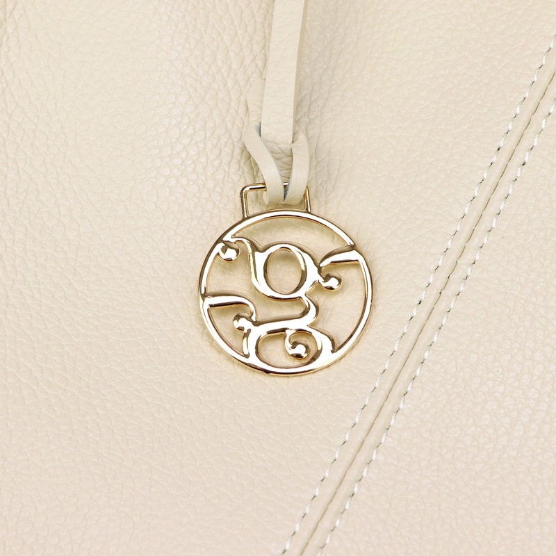 Gregorio pojemna damska torebka na ramię skóra naturalna shopperbag