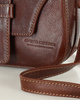 Torebka skórzana crossbody bag MAZZINI VERONA - brąz