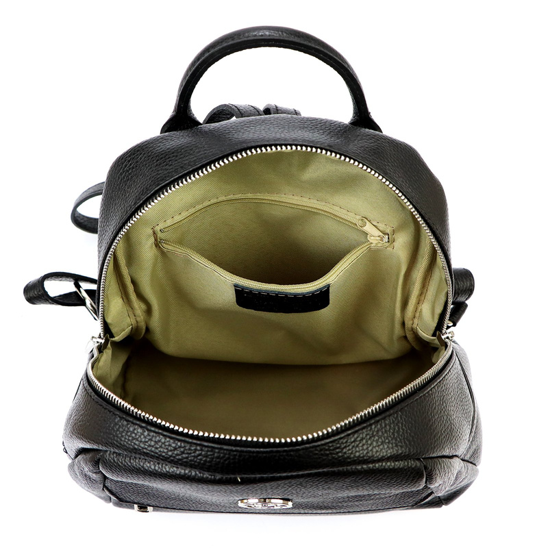 Gregorio damski miejski plecak-torebka skóra naturalna z kieszeniami