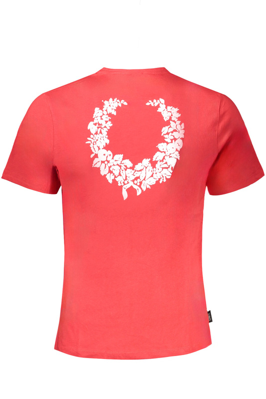 CZERWONY T-SHIRT MĘSKI Z KRÓTKIM RĘKAWEM GIAN MARCO VENTURI